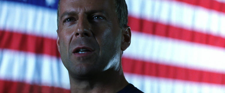 Bruce Willis IS America (Pre-9/11, now it's Kiefer Sutherland)